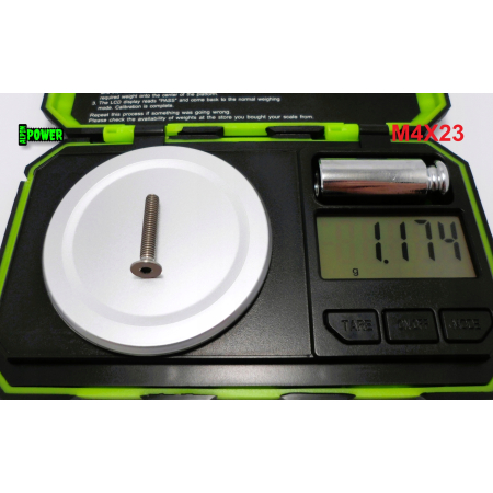 M4x23 śruba tytanowa gr5 imbusowa din 7991 tytan gr5 śruby tytanowe grade 5