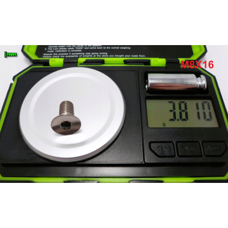 M8x16 śruba tytanowa gr5 imbusowa din 7991 tytan gr5 śruby tytanowe grade 5