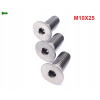 M10x25 tytanowa śruba imbusowa din 7991 śruby tytanowe m10 tytan grade 5