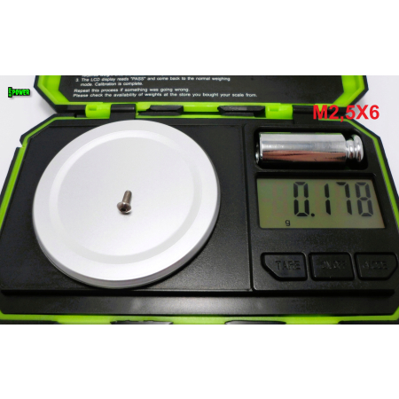 M2,5x6 śruby tytanowe iso 7380 śruba tytanowa gr 5 tytan grade 5