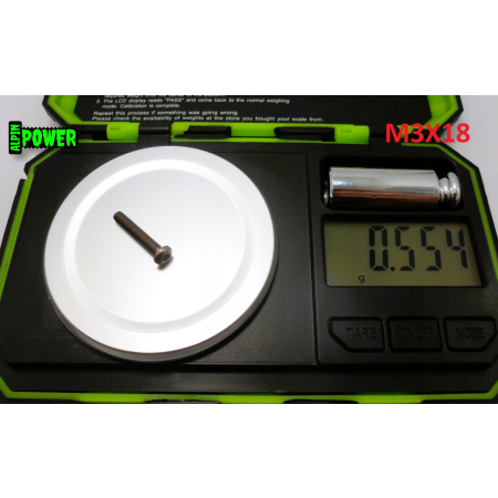 M3x18 śruba tytanowa gr5 iso 7380 śruby tytanowe tytan grade 5