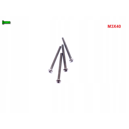 M3x40 śruba tytanowa z łbem kulistym imbusowa iso 7380 śruby tytan grade 5