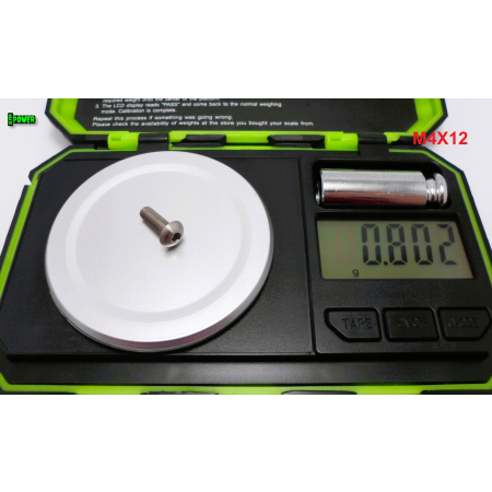 M4x12 śruba tytanowa z łbem kulistym imbusowa iso 7380 śruby tytan grade 5