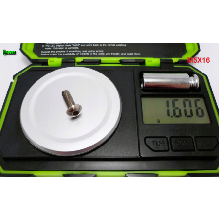 M5x16 śruba tytanowa z łbem kulistym imbusowa iso 7380 śruby tytan grade 5