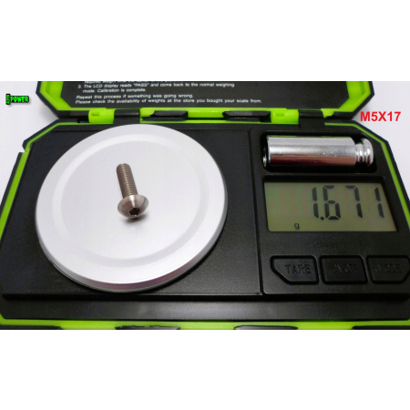 M5x17 śruba tytanowa z łbem kulistym imbusowa iso 7380 śruby tytan grade 5