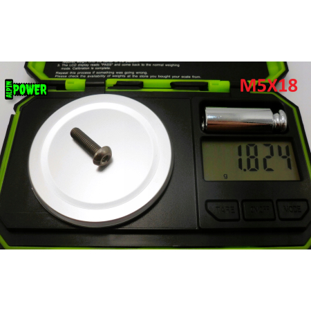 M5x18 śruba tytanowa z łbem kulistym imbusowa iso 7380 śruby tytan grade 5