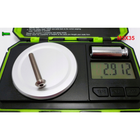 M5x35 śruba tytanowa z łbem kulistym imbusowa iso 7380 śruby tytan grade 5