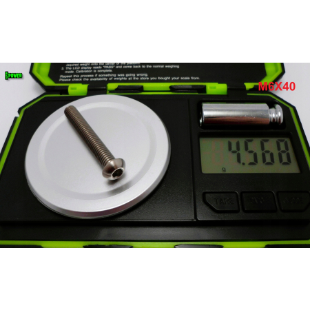 M6x40 śruba tytanowa z łbem kulistym imbusowa iso 7380 śruby tytan grade 5