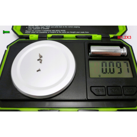 M1,2x3 śruba din 84 iso1207 tytanowa z łbem walcowym płaskim śruby tytanowe