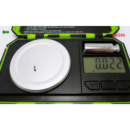 M1,2x5 śruba din 84 iso1207 tytanowa z łbem walcowym płaskim śruby tytanowe