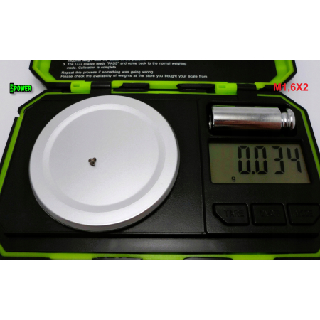 M1,6x2 śruba din 84 iso 1207 tytanowa z łbem walcowym płaskim śruby tytan