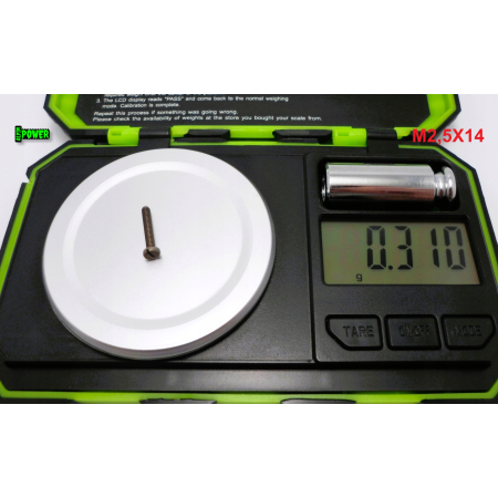 M2,5x14 śruba din84 iso1207 tytanowa z łbem walcowym płaskim śruby tytanowe