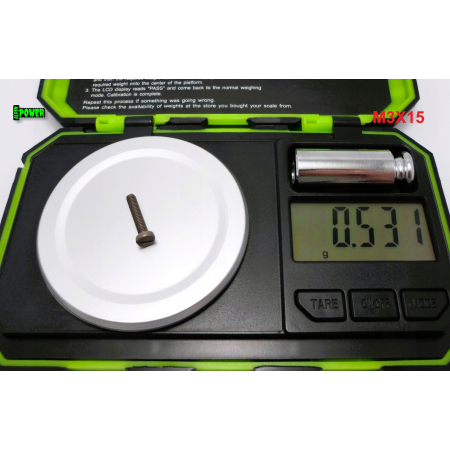 M3x15 śruba din 84 iso 1207 tytanowa z łbem walcowym płaskim śruby tytanowe