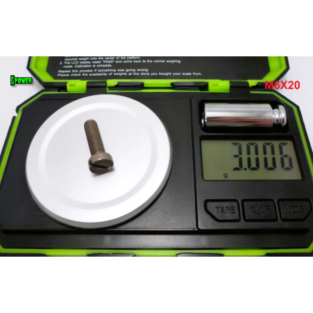 M6x20 śruba din 84 iso 1207 tytanowa z łbem walcowym płaskim śruby tytanowe