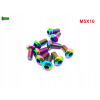 M5x10 śruba tytanowa torx iso 7380 tytan gr 5 do tarcz hamulcowych kolorowe
