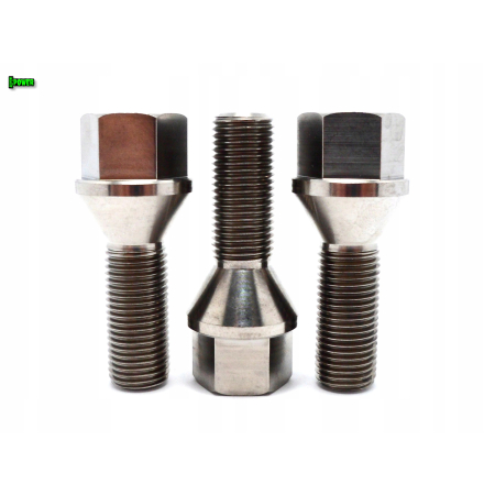 Śruby felg tytanowe m12x28 skok 1,25 tytan grade 5 szare