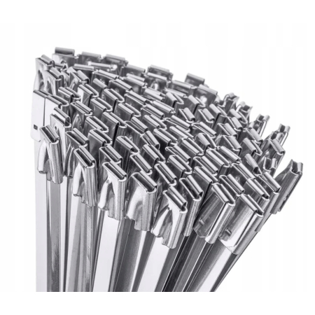 OPASKA ZACISKOWA BALL-LOCK 7,9X400MM Stal NIERDZEWNA TERMICZNA 540C