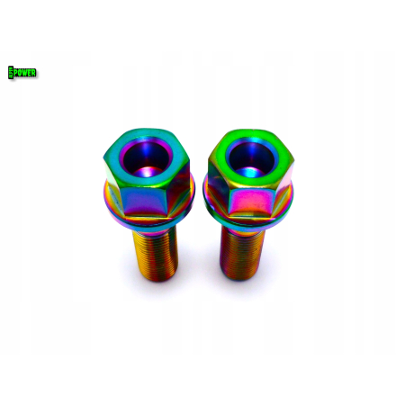 Tytanowe śruby do kół felg m12x28 skok 1,25 tytan grade 5