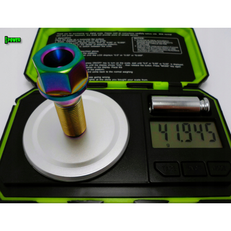 Tytanowe śruby do kół felg m14x28 skok 1,25 tytan grade 5