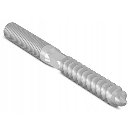 Śruba dwugwintowa m8/100 niczuk (50)