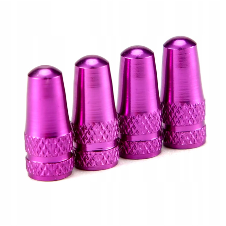 Kapturek zaworu presta nakrętki na wentyle presta sv wentyl fioletowe