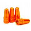 Kapturki nakrętki na wentyle do roweru presta nakrętki presta pomarańczowy