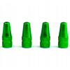 Kapturki nakrętki wentyla na wentyl presta nakrętka wentyl sv fv zielone