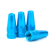 Nakrętki na wentyl presta rower czapki do opon roweru na zawory błękitne