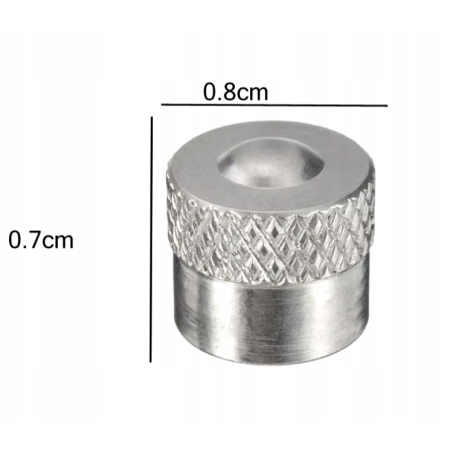 Nakrętki na wentyle czapki do opon kapturki na zawory przeciwpyłowe mosiądz