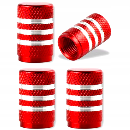 Nakrętki na wentyle czapki do opon kapturki na zawory przeciwpyłowe