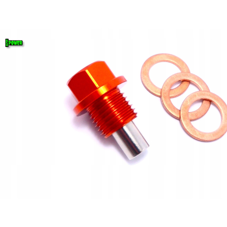 MAGNETYCZNY KOREK SPUSTOWY OLEJU M14X1,5 ALUMINIUM 7075