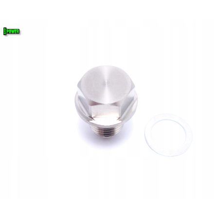 MAGNETYCZNY KOREK SPUSTOWY OLEJU M14X1,5 STAL NIERDZEWNA