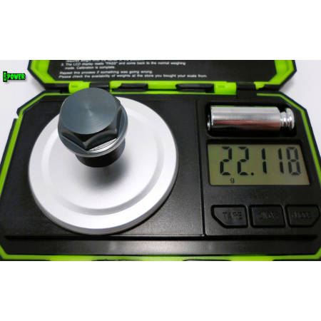 MAGNETYCZNY KOREK SPUSTOWY OLEJU M20X1,5 ALUMINIOWY SZARY