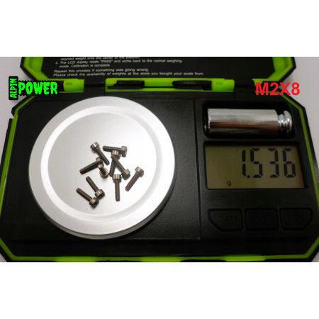 M2x8 śruba tytanowa imbusowa din 912 iso 4762 tytan grade 2