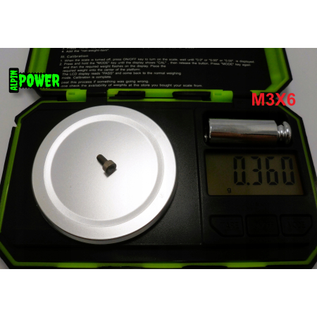 M3x6 śruba tytanowa imbusowa din 912 iso 4762 tytan grade 2