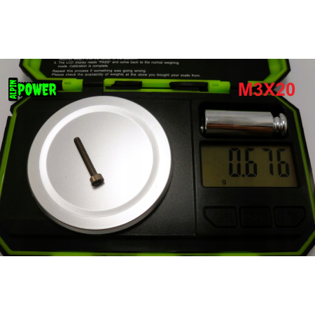 M3x20 śruba tytanowa imbusowa din 912 iso 4762 tytan grade 2