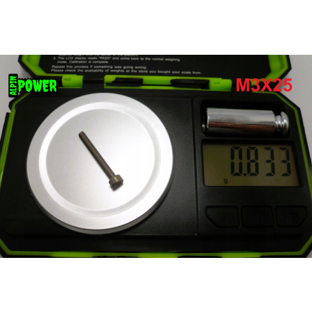 M3x25 śruba tytanowa imbusowa din 912 iso 4762 tytan grade 2