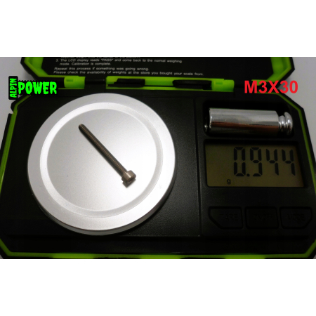 M3x30 śruba tytanowa imbusowa din 912 iso 4762 tytan grade 2