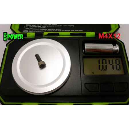 M4x12 śruba tytanowa imbusowa din 912 iso 4762 tytan grade 2