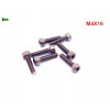 M4x16 śruba tytanowa imbusowa din 912 iso 4762 tytan grade 2