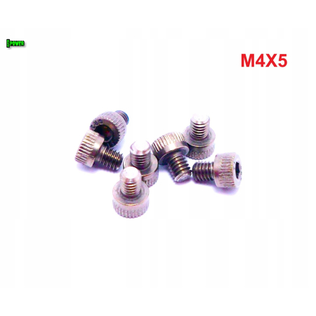 M4x5 śruba tytanowa imbusowa din 912 iso 4762 śruby tytanowe grade 2