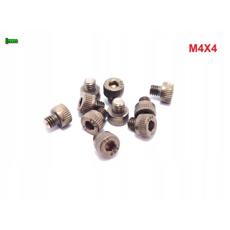 M4x4 tytanowa śruba imbusowa din 912 iso 4762 śruby tytanowe grade 2