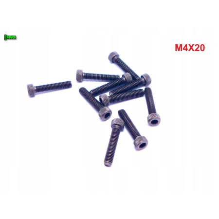 M4x20 śruba tytanowa imbusowa din 912 iso 4762 tytan grade 2