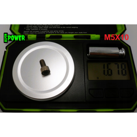 M5x10 śruba tytanowa imbusowa din 912 iso 4762 tytan grade 2