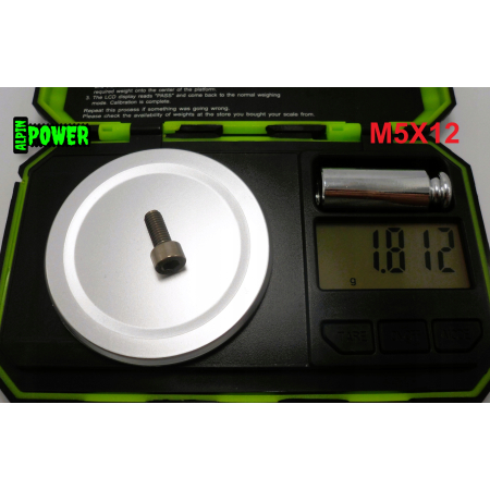 M5x12 śruba tytanowa imbusowa din 912 iso 4762 tytan grade 2