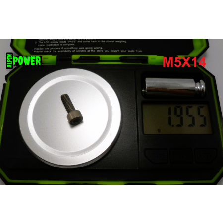 M5x14 śruba tytanowa imbusowa din 912 iso 4762 tytan grade 2