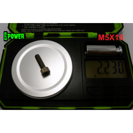 M5x18 śruba tytanowa imbusowa din 912 iso 4762 tytan grade 2