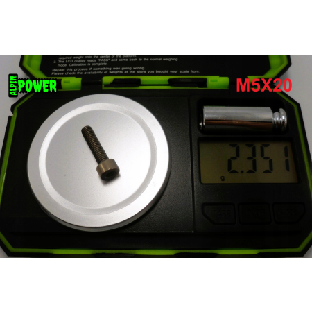 M5x20 śruba tytanowa imbusowa din 912 iso 4762 tytan grade 2