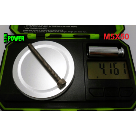 M5x50 śruba tytanowa imbusowa din 912 iso 4762 tytan grade 2