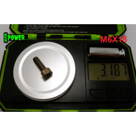 M6x18 śruba tytanowa imbusowa din 912 iso 4762 tytan grade 2